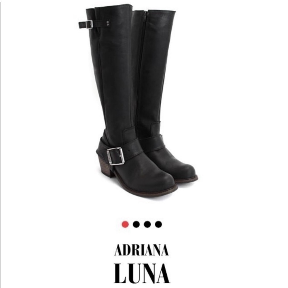 John Fluevog Adrian Luna knee high boots size 6